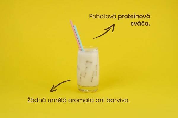 Proteinový nápoj – příchuť banán & vanilka