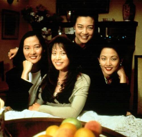 Rosalind Chao, Lauren Tom, Ming Na Wen, and Tamlyn Tomita in THE JOY LUCK CLUB