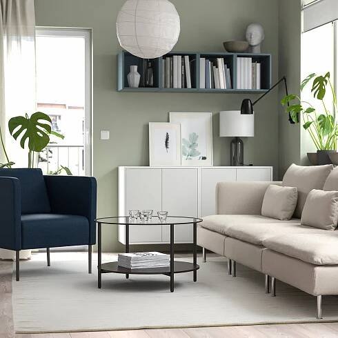TIDTABELL Rug, flatwoven - beige 200x300 cm