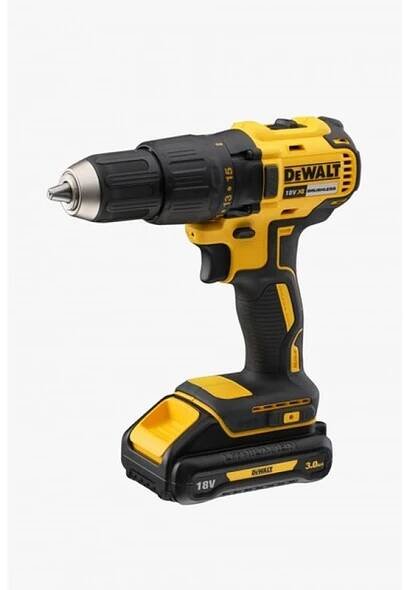 DeWALT DCD777L2T Aku bezuhlíková vrtačka XR (65Nm/18V/2x3,0Ah) kufr Tstak
