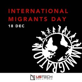 International Migrants Day: Let's advocate for dignity, equality, and justice for migrants everywhere.