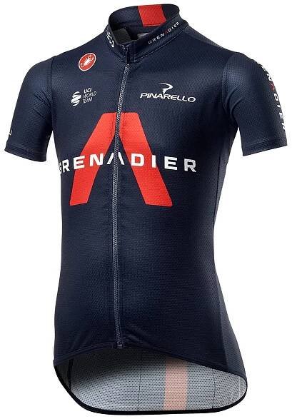 CASTELLI Cyklistický dres s krátkým rukávem - INEOS GRENADIERS '21 - modrá