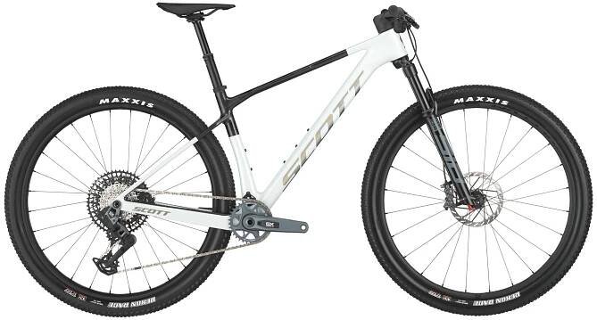 Scott Scale RC Team Issue 29" Cumulus White/Carbon Black 2025 L