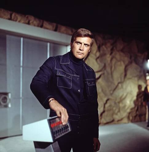 Lee Majors in The Six Million Dollar Man (1974)