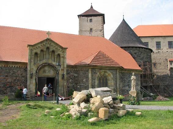 Filmování na hradě - Švihov