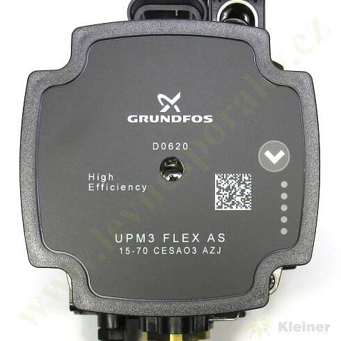 Čerpadlo GRUNDFOS UPM3-FLEX AS + D0615 (elektronicky řízené) 