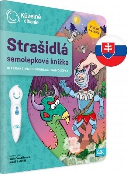 Albi Kouzelné čtení Strašidla samolepková knížka [SK] bez tužky od 225 Kč