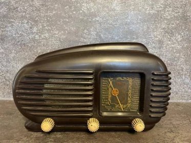 Staré radio Tesla Talisman 308U (první) - Starožitnosti