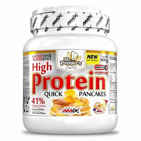 Amix Proteinové Palačinky s Vysokým Obsahem Bílkovin 600 g neutrální chuti