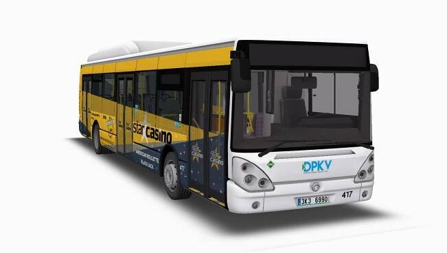 Irisbus Citelis 12M CNG – DPKV 417, CVR Star Casino - OMSI repainty