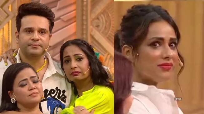 Laughter Chefs: From Bharti Singh- Krushna Abhishek getting emotional to Nia Sharma getting teary eyed on missing Sudesh Lehri: Top moments from the recent episode