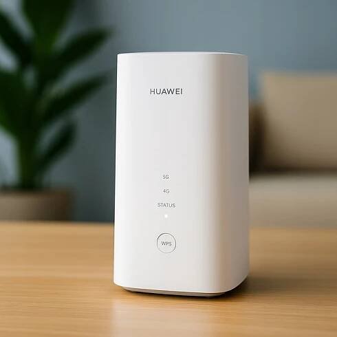 Router Huawei H155-382 (CPE-5) 5G + Wi-Fi 6, až 3,6 Gb/s, nano-SIM slot