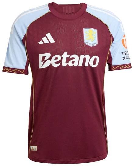 Domácí originální dres Aston Villa FC 25/26