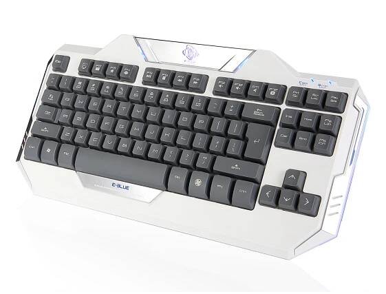 Klávesnice s myší E-Blue Auroza, US (EKM811WHUS-IU) bílá | DATART