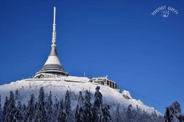 Ještěd v bílém – Turisticky gurman