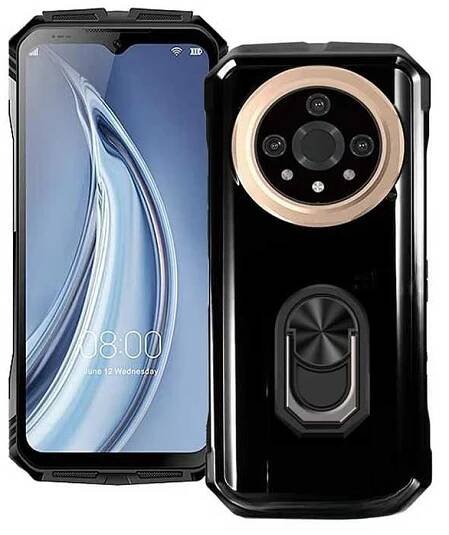 Silikonové pouzdro s magnetem pro Doogee V30 Pro 5G černé