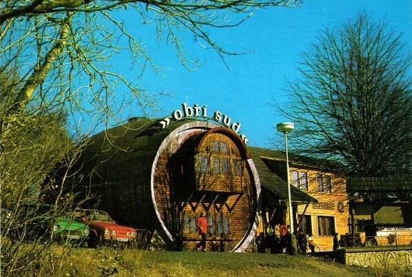 Obří sud Libverda (zdroj: https://www.ebay.com )