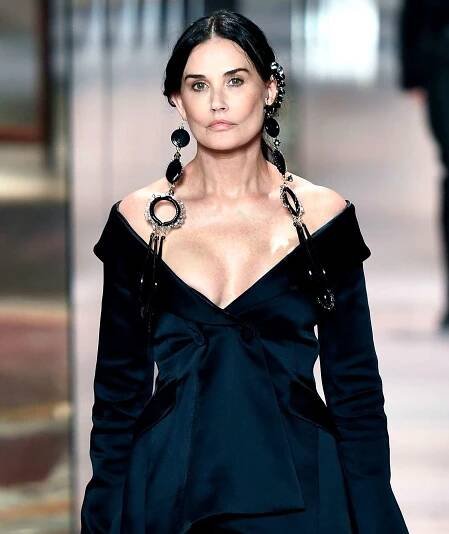 How Demi Moore Prepped Her Skin Before Her Surprise Fendi Runway Appearance