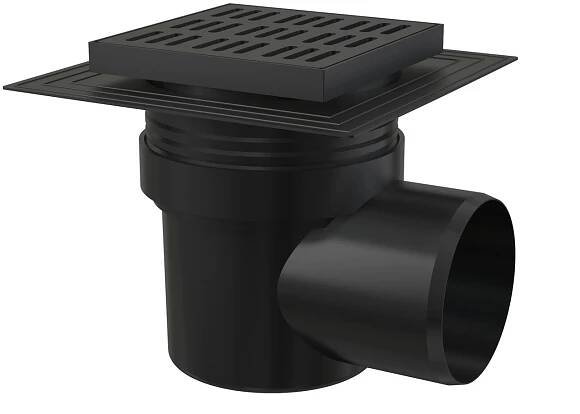 Alcadrain Podlahová vpust 150x150/110 boční nakoupit u OBI
