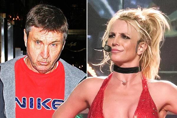 Jamie Spears and Britney Spears