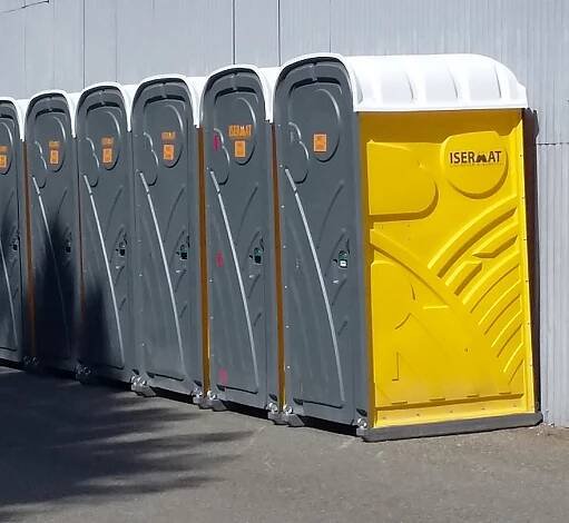Pronájem WC kabin - ISERMAT