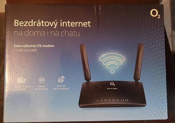 TP-Link Archer MR200 - LTE modem / router / wifi / switch (O2 brand)