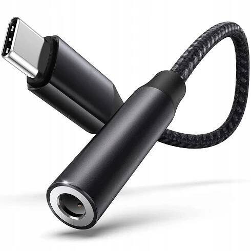 ADAPTÉR REDUKTOR USB C MINI JACK 3.5 mm AUX DAC PRO SAMSUNG