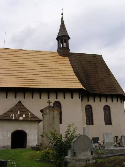 Kozojedy - dřevěný kostel sv. Václava