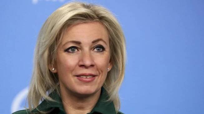 Marija Zacharovová je mluvčí ruského ministerstva zahraničí. 