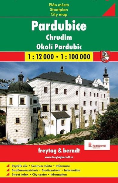 Pardubice, Chrudim, okolí Pardubic 1:12 000/1:100 000 - Shocart (2016) od 109 Kč