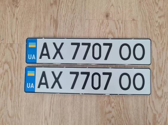 SPZ Ukrajina (UA) Kharkiv, vzacne - Auto-moto