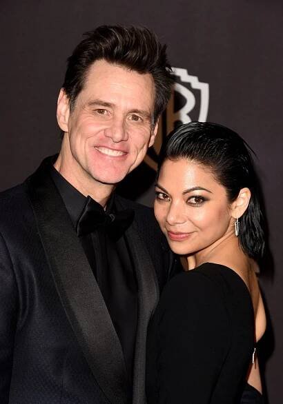 Jim Carrey and Ginger Gonzaga
