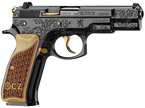 Pistole samonabíjecí CZ, Model: 75B, Ráže: 9mm Luger, Limitovaná edice Pocta Legendám