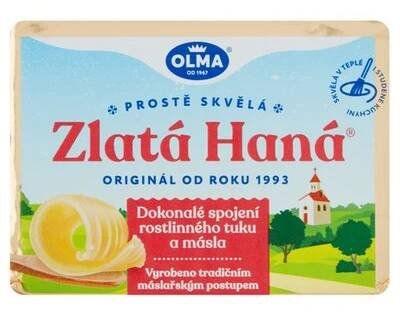 Obrázek Olma Zlatá Haná Roztíratelný směsný tuk 250g