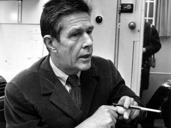 Cord Jackets And Knit Ties.
John Cage, 1966.
