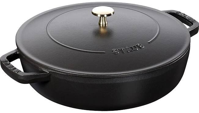 Staub Chistera kastrol 24 cm černý od 4 988 Kč