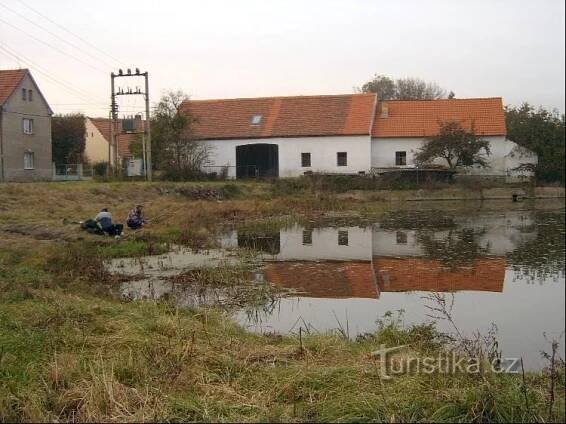 Rybáři: jih obce