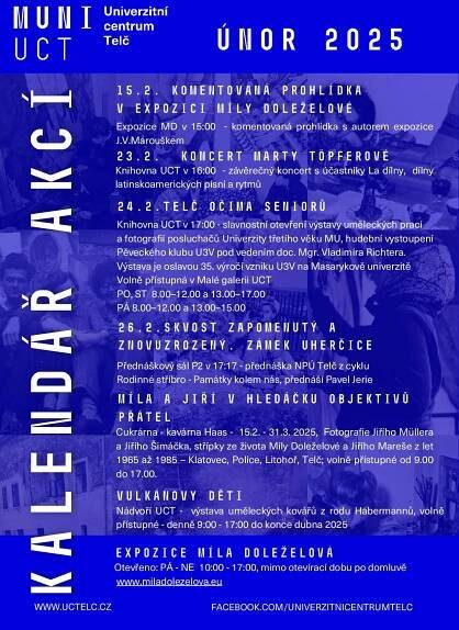 Kulturní akce | Univerzitní centrum Telč