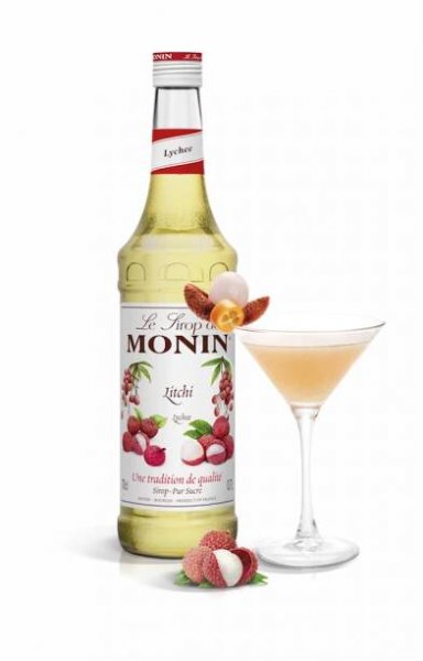 Monin Litchi/Lychee sirup 0,7 L