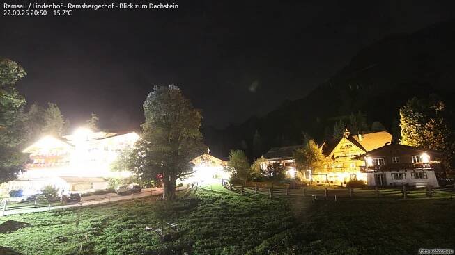 Ramsau / Lindenhof - Ramsbergerhof - Blick zum Dachstein - Foto-Webcam.eu