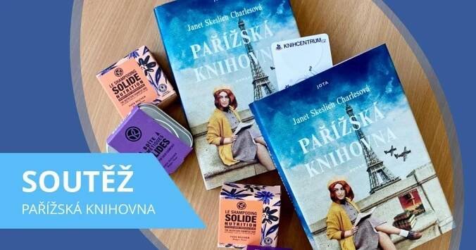 Soutěž o 2 balíčky: kniha Pařížská knihovna + mýdlo s krabičkou