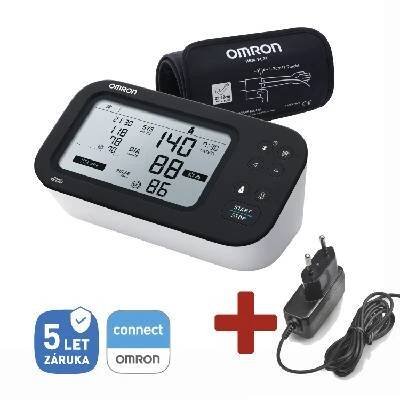OMRON M7 Intelli IT Afib + Zdroj, set