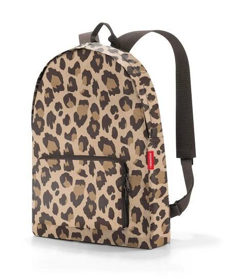 Skládací batoh Reisenthel Mini Maxi Rucksack leo macchiato_0