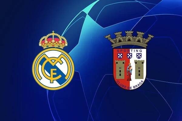 LIVE : Real Madrid - Sporting Braga / Liga majstrov