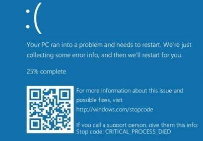 Aktualizace Windows může vést až k modré obrazovce smrti - Novinky