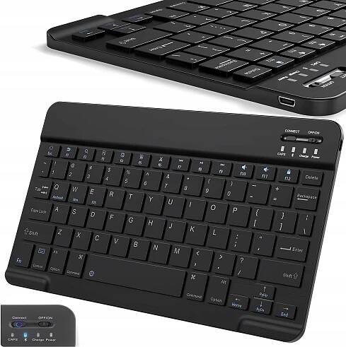 Ultratenká bezdrátová Bluetooth mini klávesnice pro Android a Windows