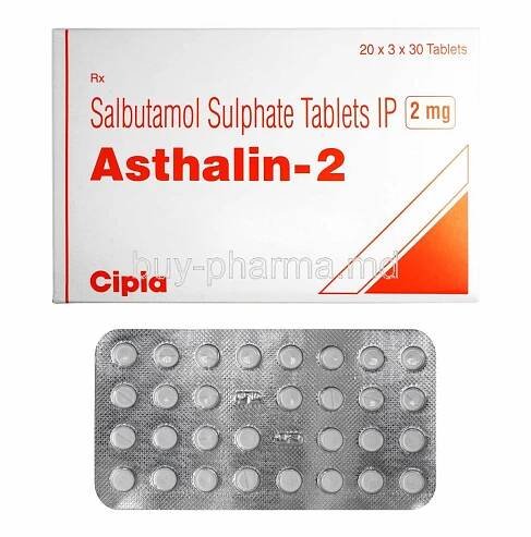 Salbutamol tablety — Online Echeck