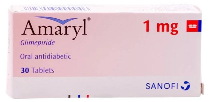 Amaryl 1mg - 30 Tablet - Lotus Pharmacies