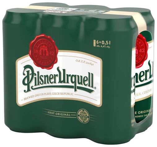 Pilsner Urquell světlý ležák multipack