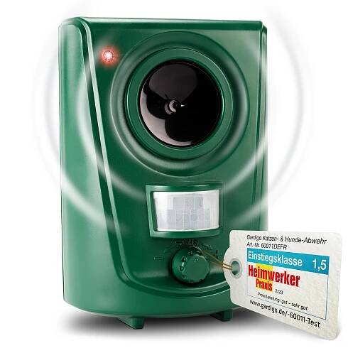 Gardigo Ultrazvukový bateriový odpuzovač škůdců 60011